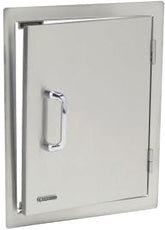 Bull 89975 Double Walled Door, 17-7/8 in L, 22 in W, 1-7/8 in H, Stainless Steel